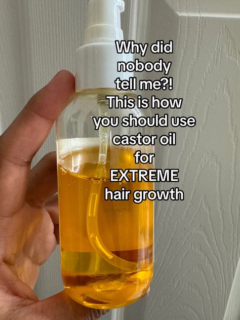 Tips On How To Use Castor Oil For Hair Growth | Natural Remedies Castor Oil Hair Growth Recipes, Natural Remedies For Thinning Hair, Oil To Make Your Hair Grow, Castor Oil For Hair Growth Recipes, At Home Hair Growth Oil, Hair Growth For Thinning Hair, Oils That Help Hair Growth, Natural Hair Strengthening Treatments, Encourage Hair Growth