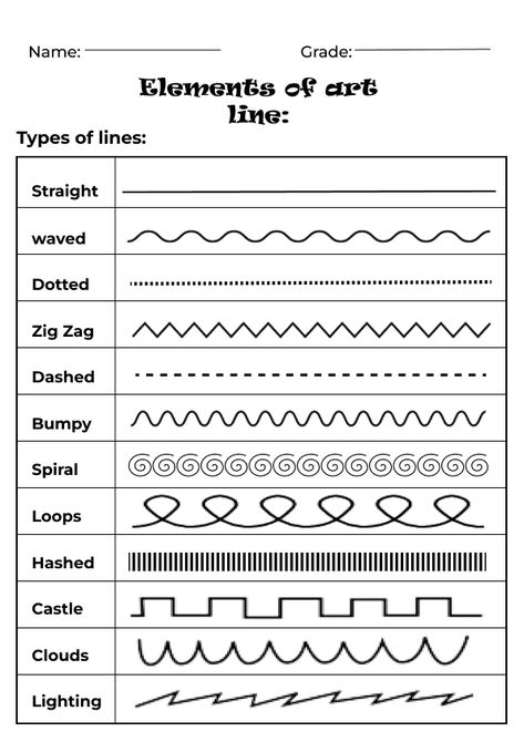 type of lines, type of Lines for Kids, type of lines in art, type of lines worksheet for kids, type of lines handout, elements of art, type of lines for kindergarten, type of lines for grade 1, elements of art line worksheet, elements of art worksheet pdf, lines of All Kinds, different kinds of lines, Elements of art handout and worksheet, line worksheet for preschool, line worksheet, line worksheet for kindergarten, line worksheet for grade 1, line in art, art worksheet, art worksheet for kids 5 Types Of Lines In Art, Basic Line Drawing Art Lessons, How To Teach Drawing Art Lessons, 7 Elements Of Art Line, Elements Of Line Art, Elements Of Arts Line, Line Practice Art, Line Art Elements Of Art, Different Lines Worksheet