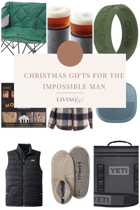 Men can be very difficult to shop for, but LivingLesh has rounded up some great gifts even for the impossible man. You'll find a collection of gifts to shop from everything from the outdoorsy man all the way to the movie lover. Mug Gifts Ideas Filled Men, Best Gifts For Husband Christmas, Holiday Gifts For Husband, Gift Ideas Christmas 2024, Gifts For Man Who Has Everything, Men Coworker Christmas Gifts, Thoughtful Gifts For Men, Christmas Gift Ideas For Husband Unique, Gifts For A Man Who Has Everything