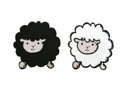 Black Sheep Cartoon, Black Sheep Tattoo, Arm Tattos, Tattoo Silhouette, Knitting Tattoo, Sheep Logo, Sheep Tattoo, Sheep Cartoon, Icon Design Inspiration