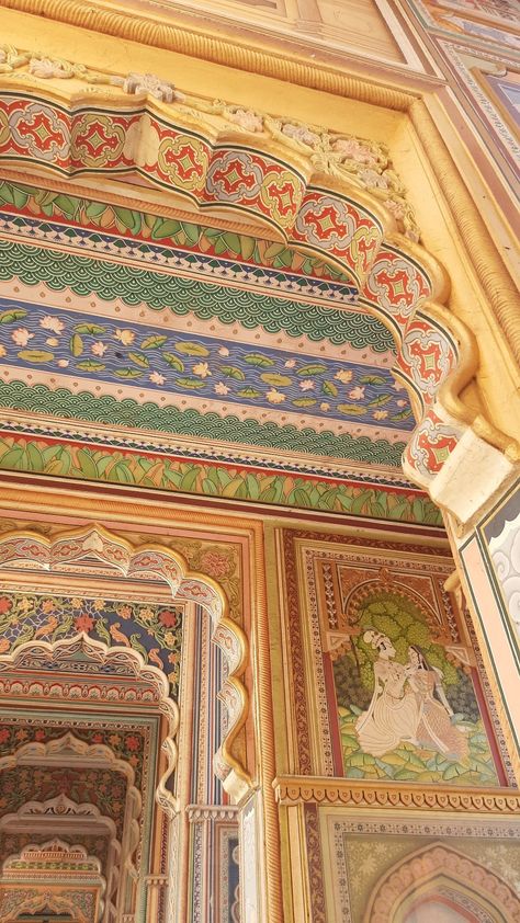 India Aethstetic, South Asian Wallpaper, Jaipur Aesthetic Pictures, Travel Aesthetic Indian, Haveli Aesthetic, Jaipur Culture, Jaipur Travel, Travel Instagram Ideas, Rajasthan Jaipur