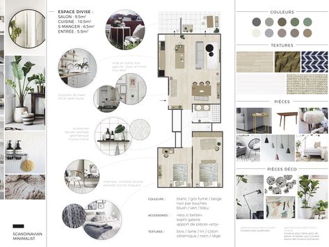 Interior design moodboard by Laure Bdt Dbn Design Portfolio Layout, Interior Design Presentation Boards, Interior Presentation, Interior Design Portfolio Layout, Materials Board Interior Design, Presentation Board Design, Mood Board Interior, Interior Design Layout, Design Mood Board