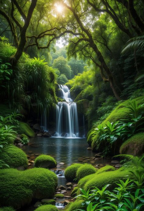 Waterfalls With Clear Water In Plitvice National Park#pikbest##Photo Diy Ponds Backyard, Plitvice National Park, Water Theme Park, National Park Photos, Plitvice Lakes, Waterfall Photography, Wallpaper Nature Flowers, Water Photography, Spring Photography