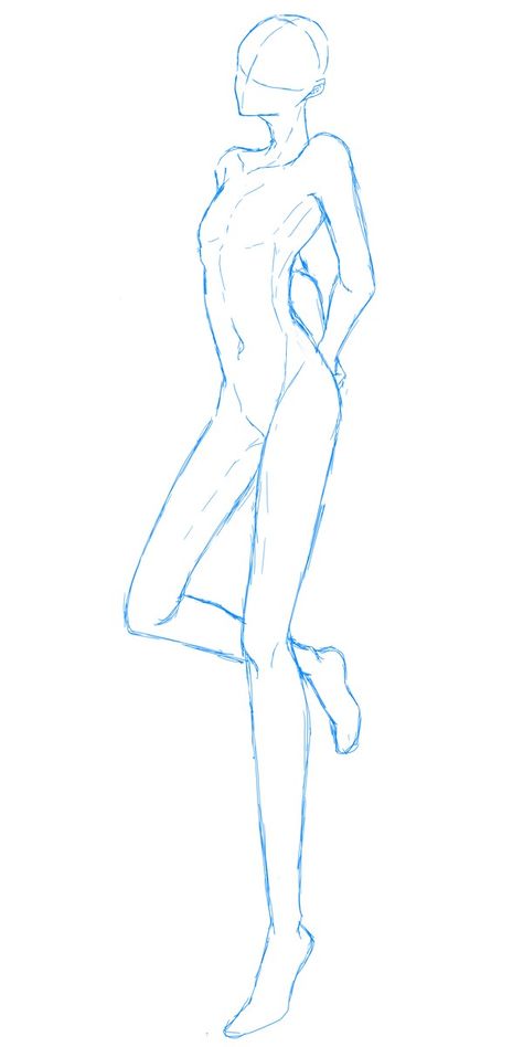 Full Body Template Sketch, Book Cover Base Drawing, Female Full Body Pose Reference Sketch, Tall Body Reference, Stand Pose Reference Drawing, Female Pose Anatomy, Art Base Full Body Pose, Standing Refrence Pose, Man Full Body Pose Reference Drawing