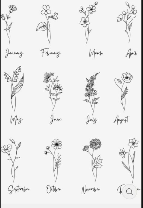 Birth Flower Cover Up Tattoo, Profile Birth Flower Tattoo, Wildflower Tattoo Birth Month, Flower Tattoo Month, May Month Flower Tattoo, Fine Line March Flower Tattoo, Birth Flower Months, October And June Birth Flower Tattoo, Gemini Flower Tattoo Birth Month