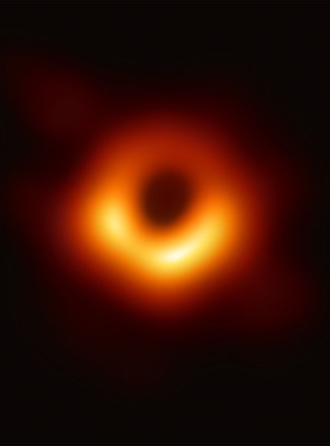 What The First Black Hole Photo Means For Astrology+#refinery29 Star People, Sagittarius A, Theory Of Relativity, Event Horizon, Carl Sagan, Light Year, Space Time, Telescopes, Space And Astronomy