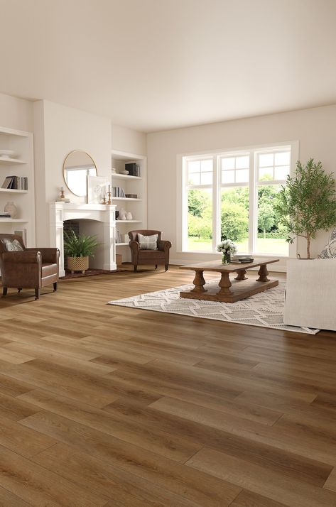 Lvp Flooring Planks Kitchens, Stainmaster Luxury Vinyl, Vinyl Plank Flooring Kitchen, Vinyl Plank Flooring Colors, Oak Floor Living Room, Flooring Ideas Vinyl, Oak Vinyl Plank Flooring, Vinyl Wood Planks, Wood Vinyl Flooring