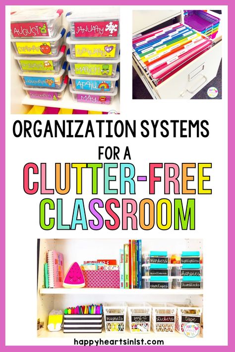 Classroom Supplies Organization, Kindergarten Classroom Organization, Kindergarten Organization, Organization Systems, Classroom Organization Elementary, Clutter Free Classroom, Classroom Hacks, Teaching Organization, Class Organization