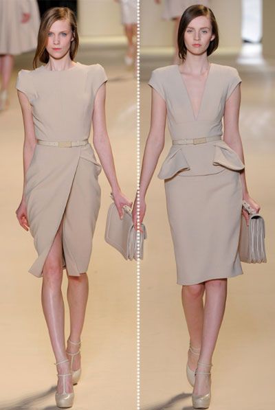 Nude Color Dress, Nude Dresses, Dress Classy, Color Dress, Sweet Dress, Nude Color, New Week, Elie Saab, Office Fashion