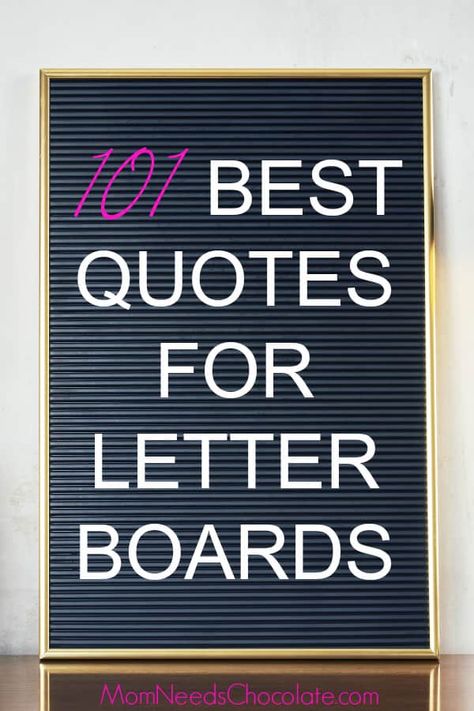 Letter boards are so fun and add a personal touch to any space. Get yourself a letter board and then try some of these 101 Best Letter Boards Sayings! | #LetterBoard #ChristmasGift #ChristmasPresents #GiftGuide #FixerUpper #HomeStyle #Quotes Quotes On Letter Boards, Farmhouse Message Board, Farmhouse Letter Board Quotes, Funny Quotes For Sign Boards, What To Write On Letter Board, Letterboard Sayings Funny, Word Boards Funny, Word Board Ideas Funny, Letterboard Inspirational Quotes