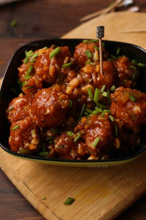 Manchurian Images, Manchurian Recipe Vegetarian, Veg Manchurian Dry Recipe, Dry Manchurian, Cabbage Manchurian, Veg Starter Recipes, Manchurian Dry, Veg Manchurian Recipe, Veg Manchurian