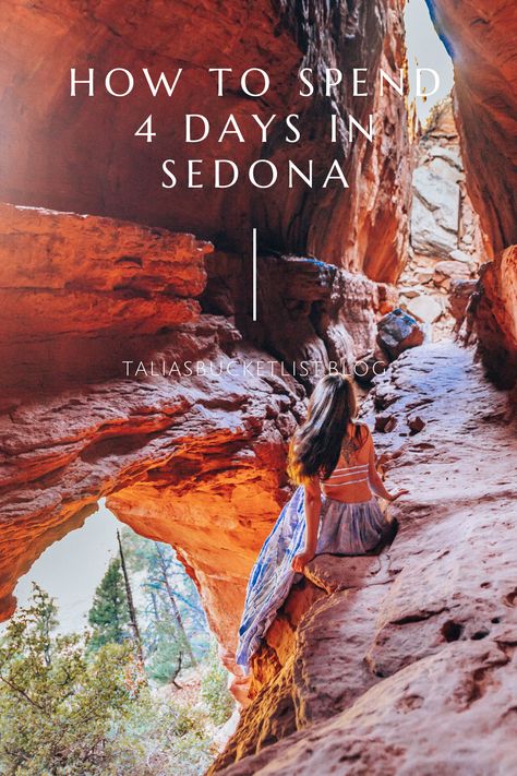 Sedona 3 Day Itinerary, Sedona Az Hikes, What To Wear In Sedona In February, Places To Visit Arizona, Sedona Arizona Red Rocks, Packing For Sedona Az, Sedona Arizona Itinerary, Sedona In April, Sedona Arizona Spas