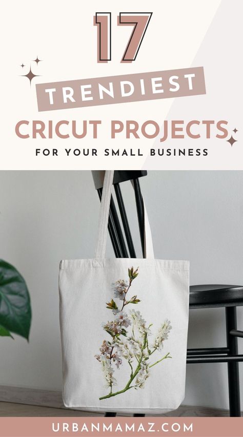 Looking for the trendiest Cricut projects for your small business? Check out this list of 17 insanely cool Cricut projects with vinyl. Business Cricut Ideas, Fancy Cricut Projects, New Cricut Ideas, Things You Can Make With Cricut Maker 3, Business Ideas With Cricut, Crichton Project Ideas, Cricut Upcycle Projects, Cricut For Business, Heat Press Projects To Sell