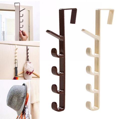 Smarter Shopping, Better Living! Aliexpress.com Over The Door Hanger, Door Hook, Over The Door Hooks, Hanging Closet, Hanging Rack, Clothes Hooks, Door Hooks, Clothes Storage, Hanger Hooks