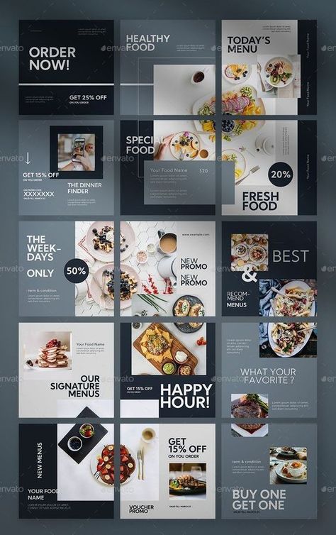 Instagram Puzzle Feed Graphic Design Layouts Instagram, Instagram Grid Design Ideas, Food Grid Instagram, Instagram Template Design Minimalist, Instagram Design Layout Grid, Minimalist Instagram Feed Ideas, Minimalist Instagram Feed Design, Layout Design Instagram, Instagram Layout Design