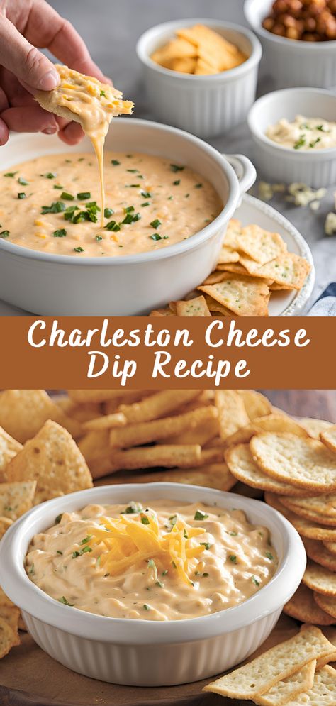 Charleston Cheese Dip Recipe | Cheff Recipes Mississippi Dip Recipe, Bbq Cheese Dip, Cold Cheese Dip Recipes, Old English Cheese Dip, Spanish Dip Recipes, Old English Cheese Recipes, Christmas Party Dips Holiday Appetizers, Cajun Caviar Dip, Sausage Cheese Dip Crockpot