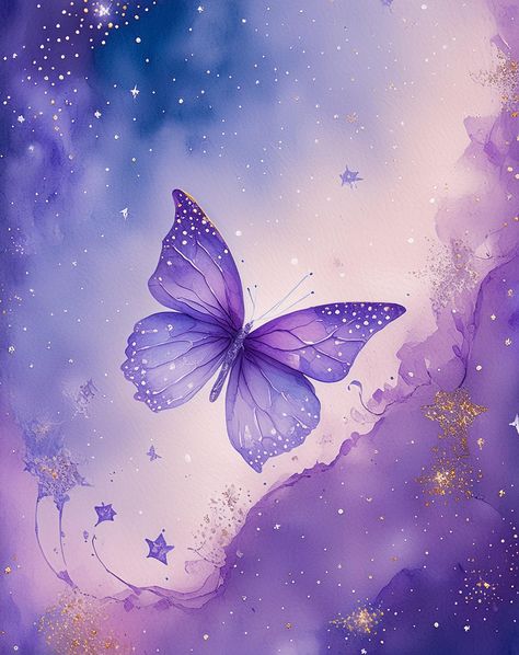 Purple And Blue Wallpaper, Attractive Wallpapers, Girly Wallpaper, Whatsapp Wallpaper Cute, Girl Background, Computer Backgrounds, Whatsapp Wallpaper, Cloud Wallpaper, Art Idea