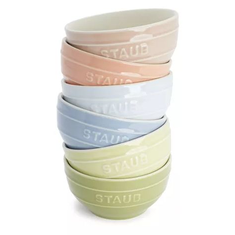 Cereal Bowls, Soup Bowls, Pasta & Serving Bowls | Sur La Table Beautiful Kitchenware, Pastel Kitchen, Mini Bowls, Stoneware Ceramics, Compact Storage, French Inspired, Kitchen Stuff, Cereal Bowls, Beautiful Gift Boxes