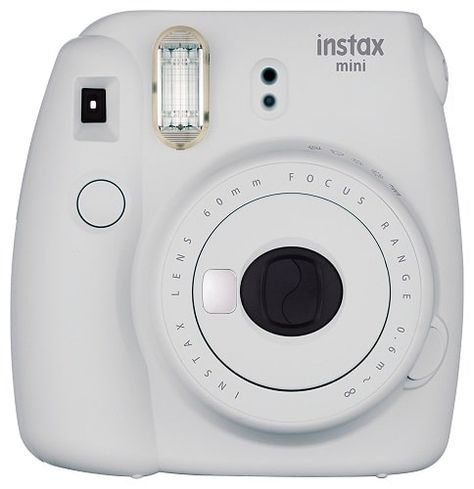 Fujifilm Instax Mini 9 Instant Camera in smokey white (30th Birthday Gift Ideas For Women) Instax Mini Camera, Fuji Instax Mini, Instax Mini 9, Instax Film, Instax Camera, Dslr Photography Tips, Fuji Instax, Instax Mini 8, Camera Photos