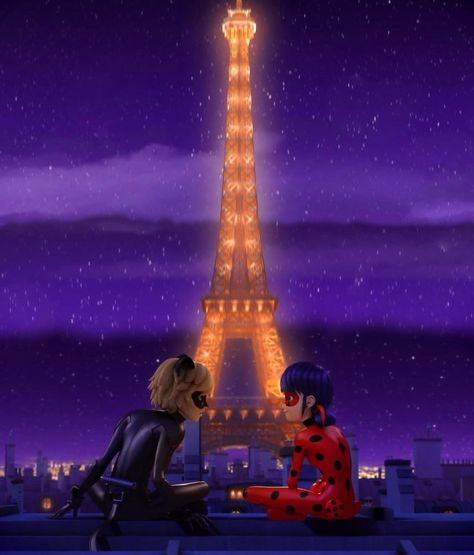 Miraculous Ladybug And Cat Noir, New York Movie, Ladybug And Cat Noir, Cat Noir, Miraculous Ladybug, Tower, New York