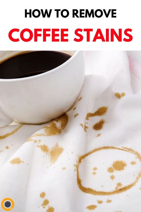 The next time you have a minor accident involving your coffee don’t panic. Armed with just a few basic household supplies, you can get rid of the stain and get right back to enjoying a fresh cup of joe in little to no time at all. #LittleCoffeePlace #Coffee #CoffeeTips #CoffeeStains Coffee Stain Removal, Dont Panic, Stain On Clothes, Coffee Facts, Coffee Drinker, Dishwasher Soap, Coffee Tasting, Coffee Staining, How To Make Coffee