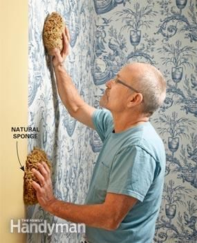 How to Wallpaper | The Family Handyman Wallpaper Application Tips, Wallpaper Family, How To Apply Wallpaper, Wallpapering Tips, Hang Wallpaper, Hanging Wallpaper, Install Wallpaper, Wallpaper Diy, Apple Iphone Wallpaper Hd