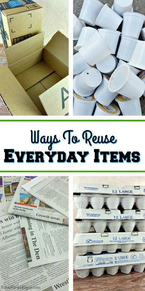 Diy Decor With Things You Already Have, Upcycle Trash Diy Ideas, Zero Waste Ideas Diy, Cute Recycling Ideas, Cardboard Tape Roll Crafts, Upcycle Everyday Items, Recycled Clothes Crafts, Recycled House Ideas, Ways To Reuse Everyday Items