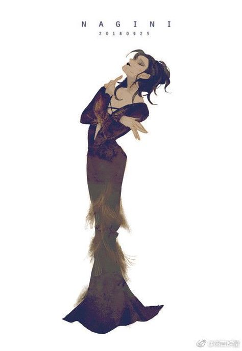 She is a person !!! Nagini Harry Potter, Tumblr Animals, Tumblr Fanart, Harry Potter Ideas, Fantastic Beasts Fanart, Fantasic Beasts, The Golden Trio, Art Harry Potter, Funny Tumblr