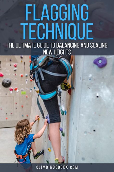 Flagging Technique: The Ultimate Guide to Balancing and Scaling New Heights Climbing Technique, Drills, Climbing, To Learn, Improve Yourself, Flag