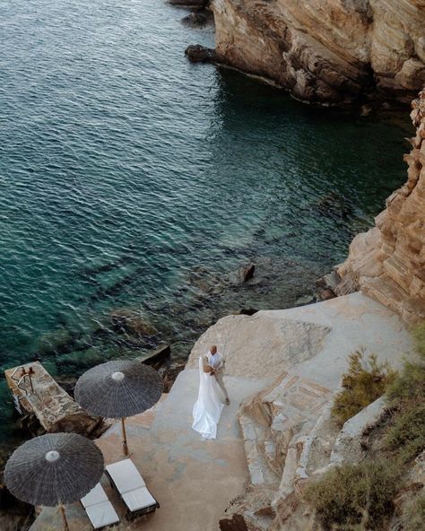 Magdalena | Destination Wedding Planner | H&D • 13.09.2023 • Ios, Greece 🤍 Planning, design & styling: @allthingsbeautifulweddings Photo & Videography: @yourwhitemoments Venue:… | Instagram Getting Married In Greece, Small Greece Wedding, Small Island Wedding, Destination Wedding In Greece, Small Greek Wedding, Paros Greece Wedding, Greek Wedding Venues, Destination Wedding Greece, Greek Wedding Aesthetic