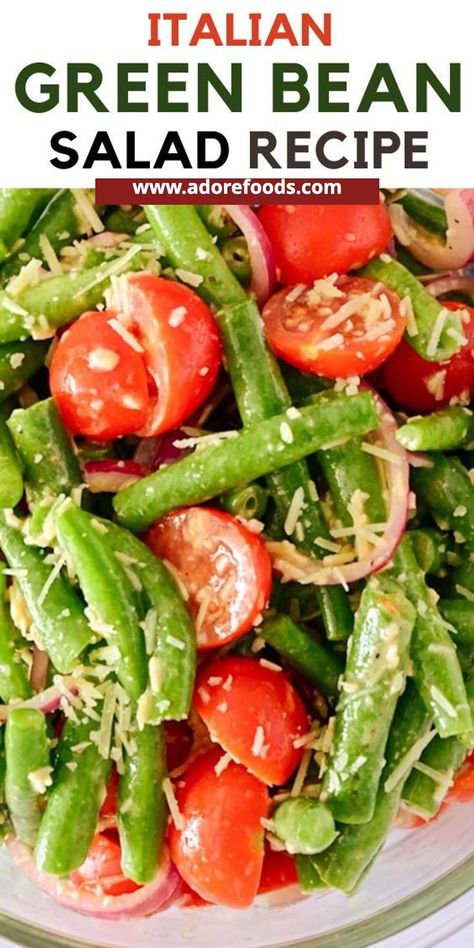 Get ready to elevate your salad game with this delicious, easy-to-make cold green bean salad recipe. This Italian-inspired side dish combines fresh green beans, marinated in a tangy dressing, and topped with savory Italian flavors. Perfect to complement any meal, this refreshing salad is sure to be a hit at your next gathering. Cold Green Bean Salad, Marinated Green Beans, Fresh Green Bean Recipes, Marinated Salad, Green Bean Salad Recipes, Italian Green Beans, Green Beans Side Dish, Green Bean Salad, Bean Salad Recipe