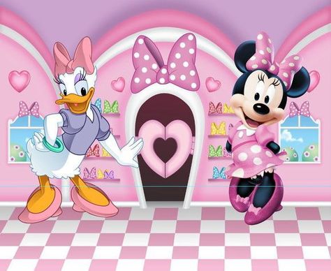 Bolo Do Mickey Mouse, Minnie Y Daisy, Minnie Boutique, Minnie Mouse Decorations, Minnie Mouse Party Decorations, Mini Boutique, Minnie Mouse Images, Minnie Birthday Party, Bee Baby Shower Theme