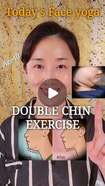 Face Lift Exercises, Double Chin Removal, Double Chin Exercises, Face Yoga Method, Chin Exercises, Double Menton, Face Yoga Exercises, Face Yoga Facial Exercises, Neck Exercises