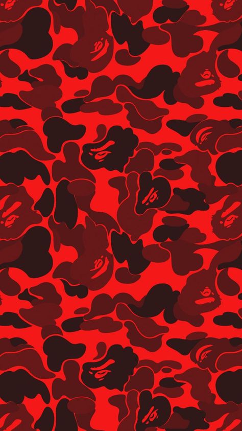 HYPEBEAST | HYPESCREENS | INSTAGRAM LIKE//REBLOG IF YOU USE ONE | Camo wallpaper, Camoflauge wallpaper, Bape wallpaper iphone Red Bape Wallpaper, Red Camo Wallpaper, Bape Camo Wallpaper, Bape Wallpaper, Camoflauge Wallpaper, Bape Wallpaper Iphone, Camouflage Wallpaper, Kaws Iphone Wallpaper, Red Camouflage