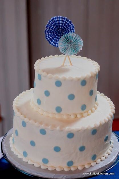 Polka Dot Birthday Cake, Dot Birthday Cake, Polka Dot Cake, Simple First Birthday, Dot Cake, Polka Dot Cakes, Polka Dot Birthday, Wedding Cake Table, Simple Birthday