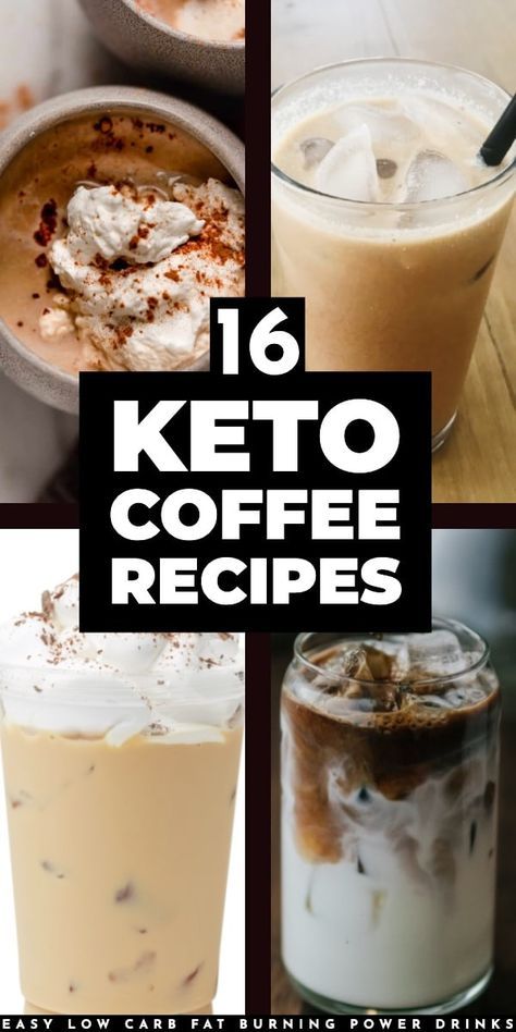 Best Keto Coffee Recipes, Keto Caffeine Drinks, Low Carb Coffee Recipes, Keto Espresso Drinks, Keto Lattes At Home, Keto Frappe Recipe, Keto Cold Foam, Low Carb Coffee Drinks, Keto Mocha Coffee