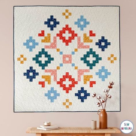 Blog — Sew Mariana Scandinavian Quilts, Fat Quarter Quilt, Color Pages, Barn Quilt Patterns, Pdf Quilt Pattern, Modern Quilt Patterns, Diy Quilt, Barn Quilt, Quilted Wall Hangings