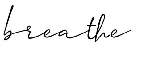 Breathe Forearm Tattoo, Breathe Cursive Tattoo, Breathe Neck Tattoo, Breathe Tattoos For Women On Wrist, Breathe Fine Line Tattoo, Side Neck Tattoo Writing, Calm Tattoo Ideas, Breath Tattoo, Purpose Tattoo