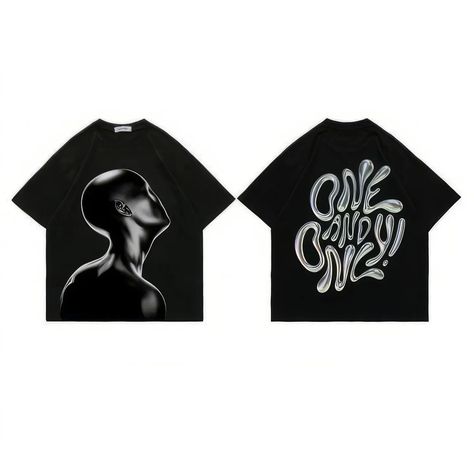 SPARCLEN-ONE ADN ONE Cool Designs For Hoodies, Tshirt Merch Design, Free Tshirt Design, Clothing Branding Design, Hoodie Design Ideas, Tshirt Design Ideas, Urban Clothes, Heat Press Shirts, Streetwear Model