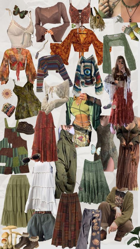 Modest Boho Outfits, Bisexual Outfits, Hippie Fits, Looks Hippie, Mac Demarco, Boho Fits, Moda Hippie, Look Boho Chic, Earthy Style