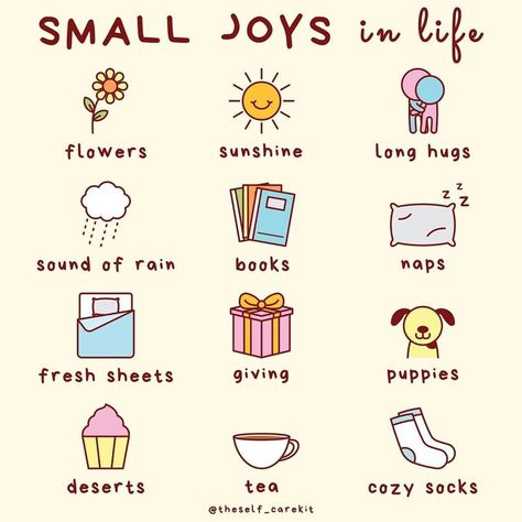 Small Joys, Self Care Bullet Journal, Vie Motivation, Tea Cozy, Cozy Socks, Joy Of Life, Mental And Emotional Health, Self Care Activities, Self Care Routine