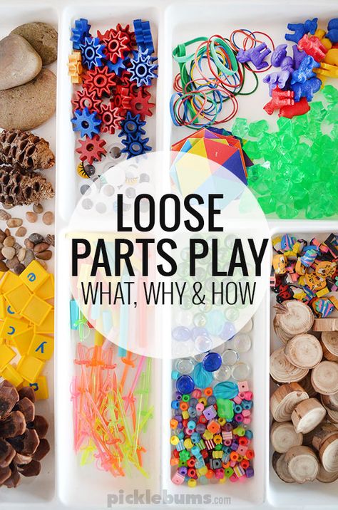 Loose Parts Play - what is it, why is it cool, and what do you need to do it? Story Workshop, Montessori Work, Loose Parts Play, Reggio Emilia Inspired, Heuristic Play, Busy Boxes, What Do, What Is, Need To