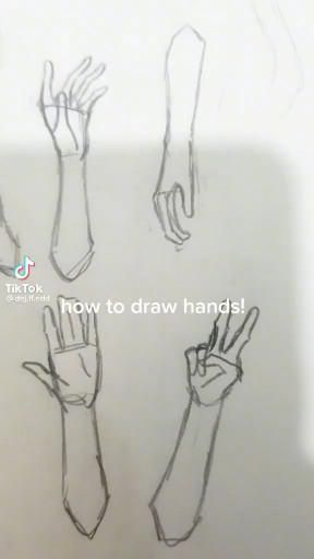 Hand Drawing Tutorial Easy, Hand Drawing Tutorial, Hand Tutorial, Hands Tutorial, How To Draw Realistic, Draw Realistic, Draw Hands, Realistic Drawing, Body Drawing Tutorial