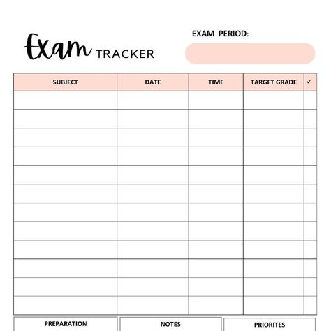 Exam Tracker Printable A4 Planner Inserts College Student - Etsy Canada in 2022 | Study planner, Exam schedule, Student planner Exams Schedule Template, Study Planner For Exams, Study Schedule Planner, Schedule For Exam Preparation, Study Checklist Free Printable, To Do List For Exams, Exam Planner Study, Study List Planner, Exam Schedule Ideas