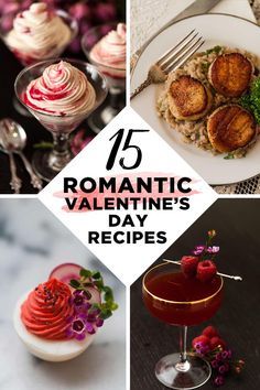 Look at these romantic Valentine's day recipes! So many Valentine's Day ideas! Help yourself to 15 of my favorite romantic dinners, desserts, appetizers and cocktails – perfect for a cozy, candle-lit night in. #valentinesday, #valentine, #dinnerrecipes, #cocktails Valentines Day Romantic Ideas, Valentine Appetizers Appetizer Ideas, Romantic Appetizers For Two, Galentines Dinner Menu Ideas, Valentine’s Day Meal, Valentine’s Day Meals, Romantic Appetizers, Valentine’s Day Dinner, Valentines Meals