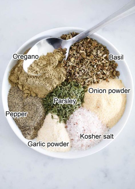 Diy Greek Seasoning, Gyros Seasoning Recipe, Mediterranean Seasoning Recipes, Homemade Greek Seasoning, Mediterranean Chicken Seasoning, Cavenders Greek Seasoning Recipe, Greek Seasoning Recipe Chicken, Greek Seasoning Blend, Gyro Seasoning Recipe