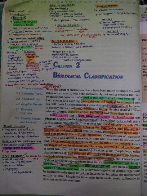 Neet Ncert Highlights, Biological Classification Notes Class 11, Biological Classification Notes For Neet, Neet Exam Notes Biology, Ncert Biology Class 11, Biological Classification Notes, Neet Aesthetic, Class 11 Biology Notes, Biological Classification