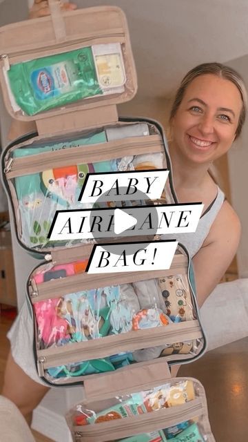 SHAN LAMB on Instagram: "Wheels up, BABY! ✈️ 👶🏼 4 flights with these activity bags for baby and they are LIFESAVERS! Comment any word or comment on this post and I’ll send you the links to the full list of my baby airplane faves! #familytravel #travelwithbaby #travelwithkids #momhacks #momhack" Travel List For Baby, Traveling With 8 Month Old On Plane, One Year Old Travel Essentials, Kids Airplane Bag, Travel With 1 Year Baby, Infant Travel Essentials, Toddler Flight Essentials, Flying With Baby Checklist, International Travel With Baby