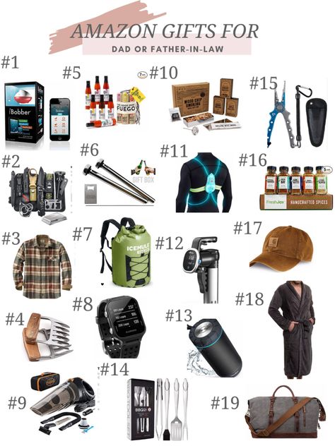 Cool Gifts For Father In Law, Father Presents Birthday, Amazon Gifts For Dad, Birthday Gifts For Father In Law, Father In Law Birthday Gifts, Gifts For Father In Law Christmas, Christmas Gift For Father In Law, Best Amazon Gifts For Him, Gift Ideas For Father In Law