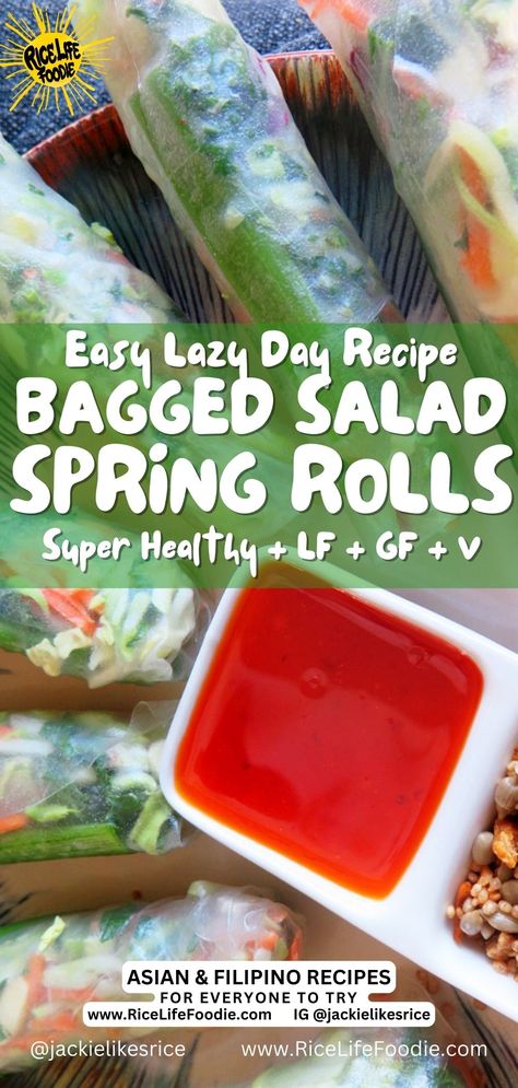 Gluten Free Spring Rolls Rice Paper, Keto Spring Rolls Low Carb, Spring Roll In A Bowl Recipe, Japanese Spring Rolls, Low Calorie Spring Rolls, High Protein Spring Rolls, Kayak Snacks, Rice Paper Recipes Healthy, Spring Rolls Recipe Rice Paper